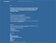 Tablet Screenshot of honedesign.com